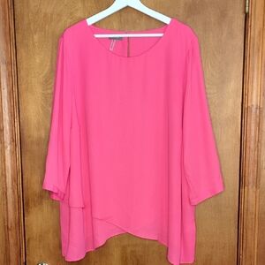 Basler Blouse in Rose Pink Size 24
